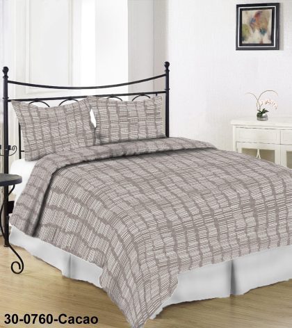 Krepa gultas veļas komplekts Cacao
