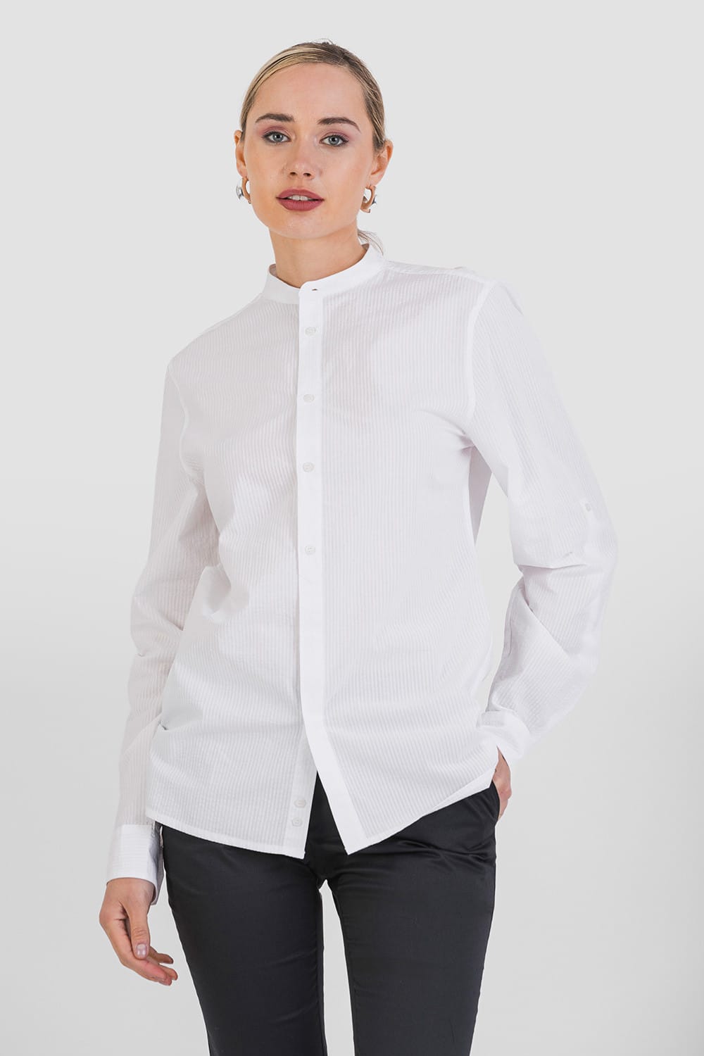 Krekls Unisex Seersucker 5 Krekls Unisex Seersucker - Image 3