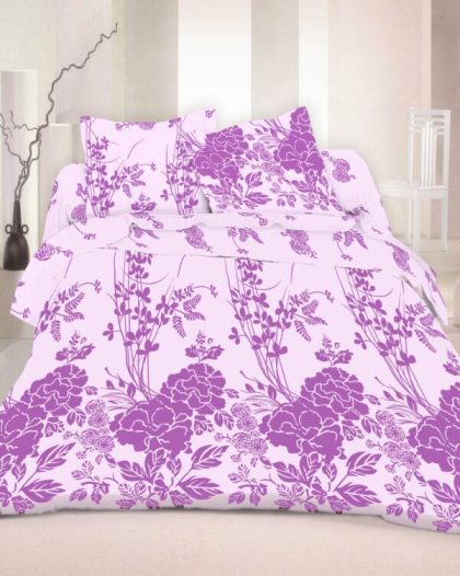 Gultas veļa krāsaina kokvilnas