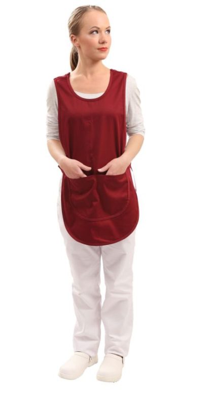 Abpusējais uzsvārcis (tabards), bordo