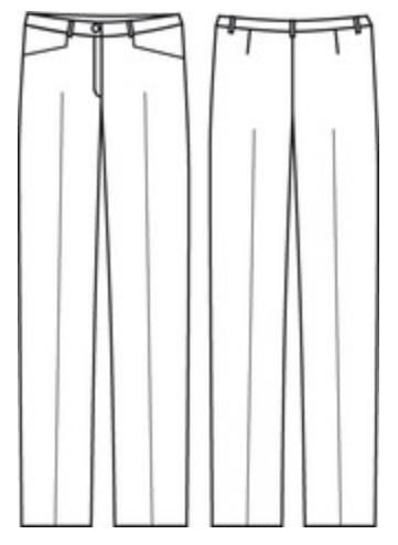 Alternative view of Dāmu bikses Simplia 1 [CLONE]