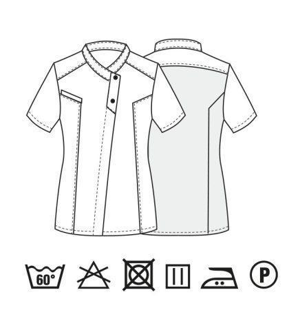 Tunika Megan ar īsām piedurknēm