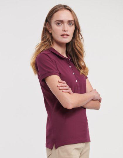 Dāmu Polo krekls Strech Pique 14 R566F damu polo strech burgundy